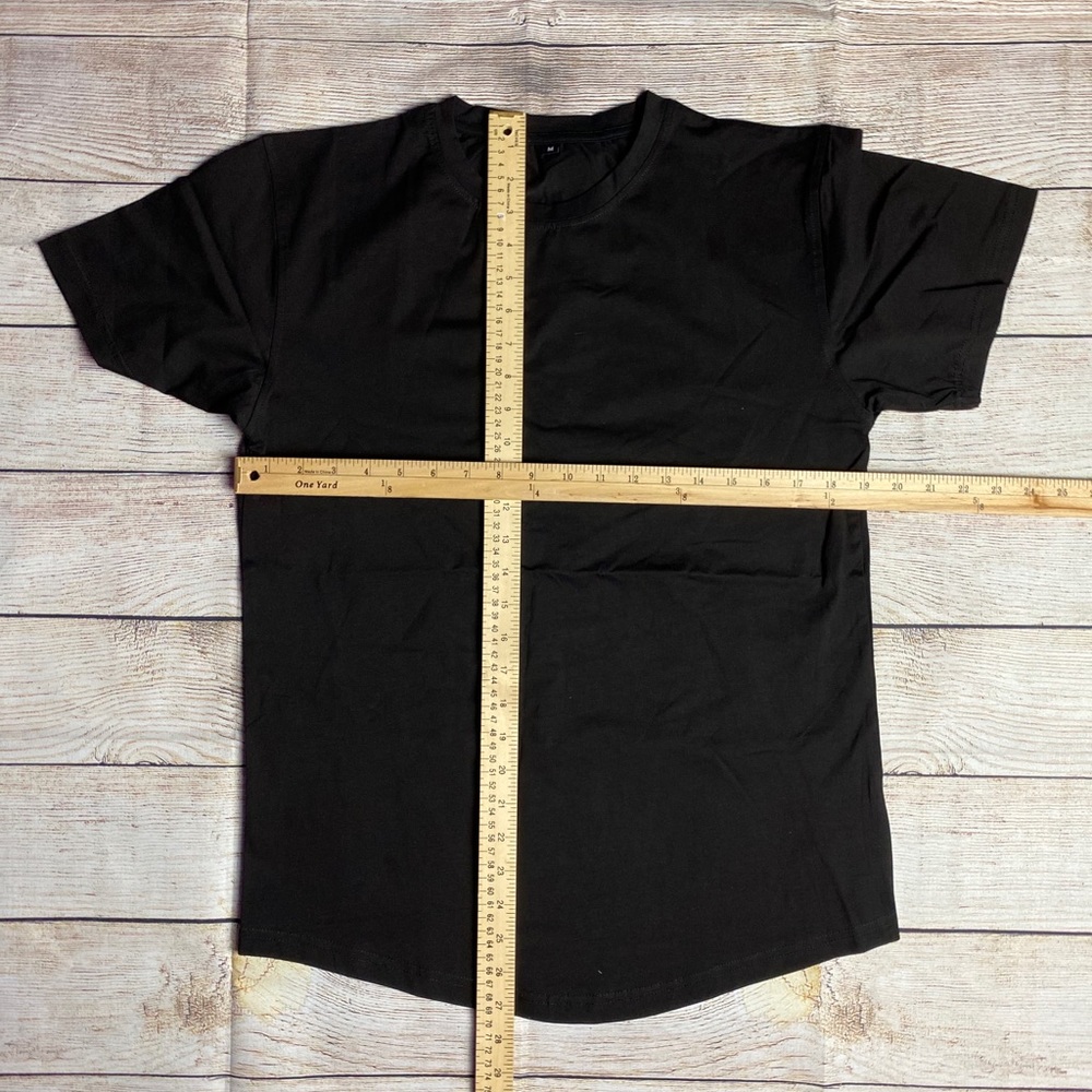 Mens Slim Soft Quality Bamboo Fiber Scoop Neck T
